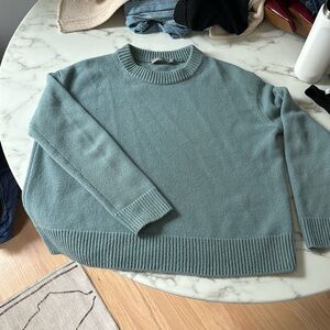 VINCE Cashmere Crewneck Sweater In Glacier
